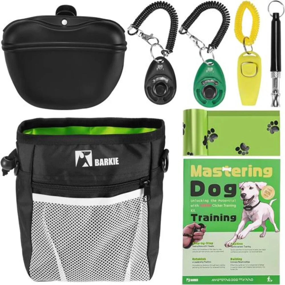 Dog Training Kit - Treat Pouch, Pet Training Fanny Pack, 2 Puppy